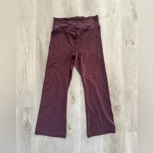 PINK Victoria's Secret Flared Brown Leggings